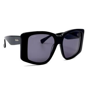 New, MAXMARA Sunglasses Glimpse6 MM0098 01A Authentic